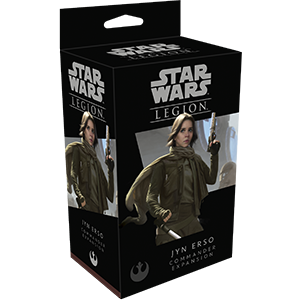 Jyn Erso Commander Star Wars: Legion Fantasy Flight Games   