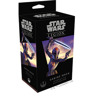 Sabine Wren Operative Star Wars: Legion Fantasy Flight Games   