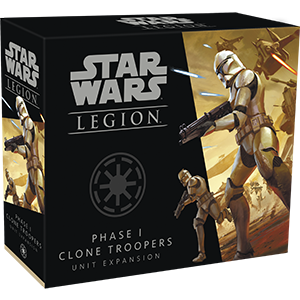 Phase I Clone Troopers Unit Expansion  Fantasy Flight Games Star Wars: Legion Taps Games Edmonton Alberta