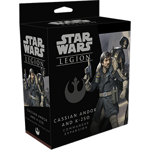 Star Wars Legion Cassian Andor and K-250 Commander Star Wars: Legion Fantasy Flight Games   