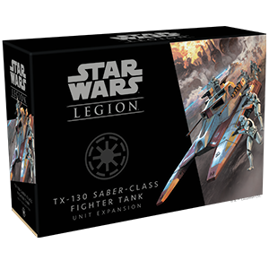 Star Wars Legion: TX-130 Saber-Class Fighter Tank Star Wars: Legion Fantasy Flight Games   