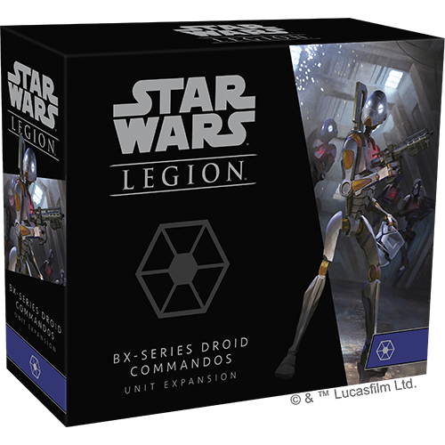 BX-series Droid Commandos Unit Expansion Star Wars: Legion Fantasy Flight Games   