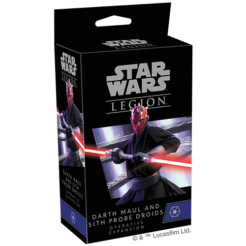 Star Wars Legion Darth Maul and Sith Prove Droids Operative Expansion Star Wars: Legion Fantasy Flight Games   