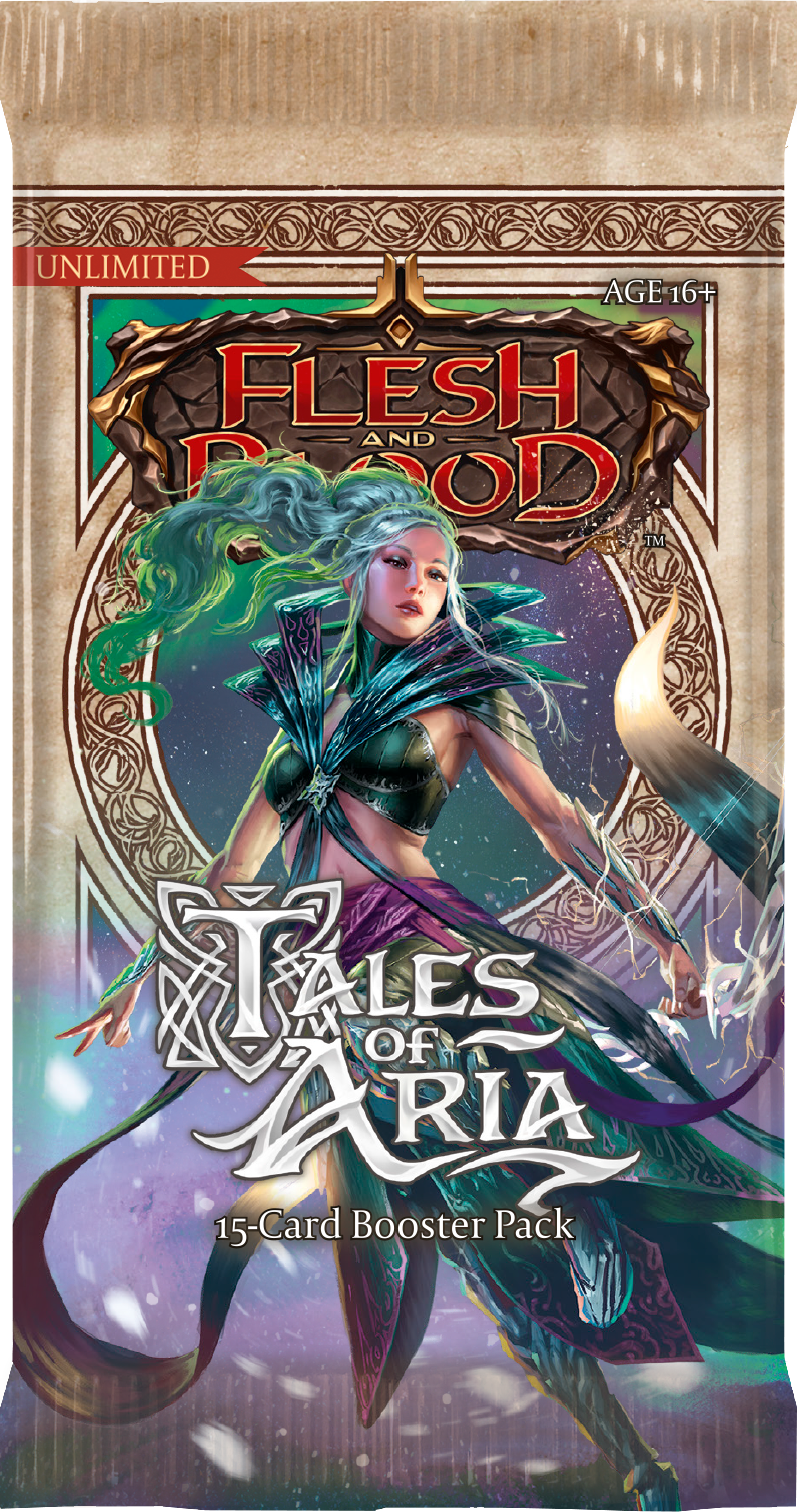 Flesh and Blood Tales of Aria Booster Pack (Unlimited) Flesh And Blood Sealed Legend Story Studios   