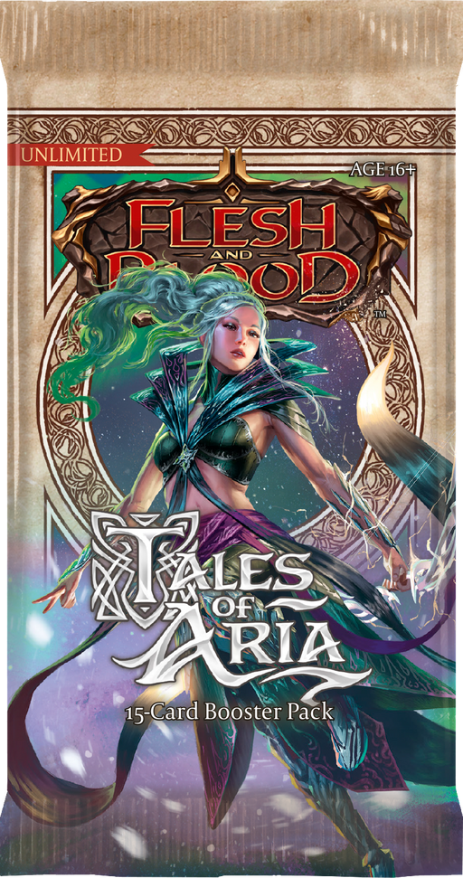 Flesh and Blood Tales of Aria Booster Pack (Unlimited) Flesh And Blood Sealed Legend Story Studios   