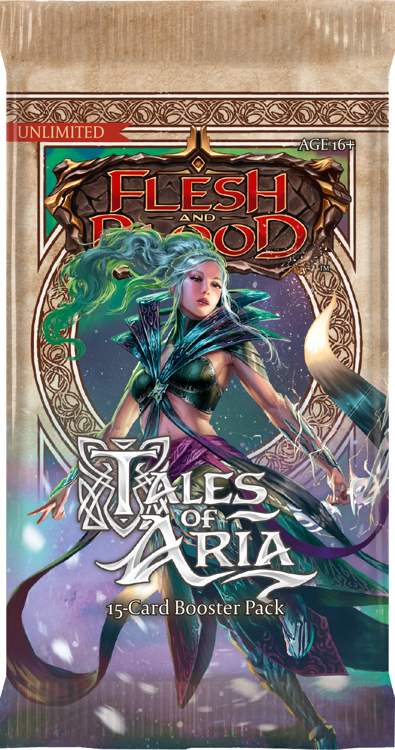 Tales of Aria Unlimted booster  Taps Games Flesh and Blood Taps Games Edmonton Alberta