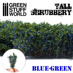 GSW: Tufts Tall Shrubbery - Blue Green  Green Stuff World Hobby Tools Taps Games Edmonton Alberta