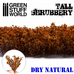 Green Stuff World: Tufts Tall Shrubbery - Dry Natural Basing Materials Green Stuff World