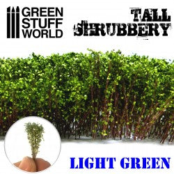 GSW: Tufts Tall Shrubbery - Light Green  Green Stuff World Hobby Tools Taps Games Edmonton Alberta