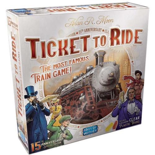 Ticket To Ride 15th Anniversary Special Edition Board Games Days of Wonder   