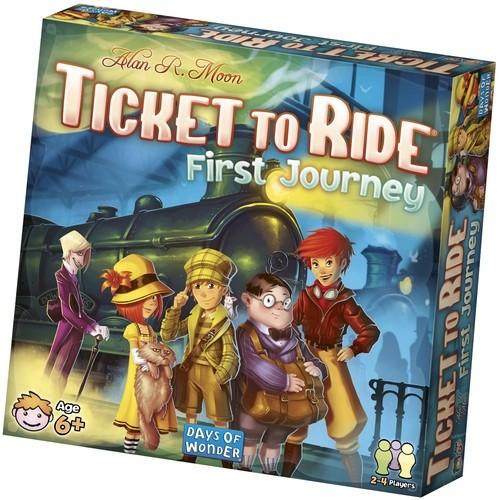 Ticket To Ride First Journey  Asmodee Board Games Taps Games Edmonton Alberta