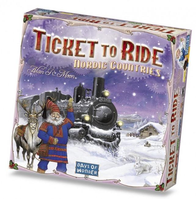 Ticket To Ride Nordic Countries  Asmodee Board Games Taps Games Edmonton Alberta
