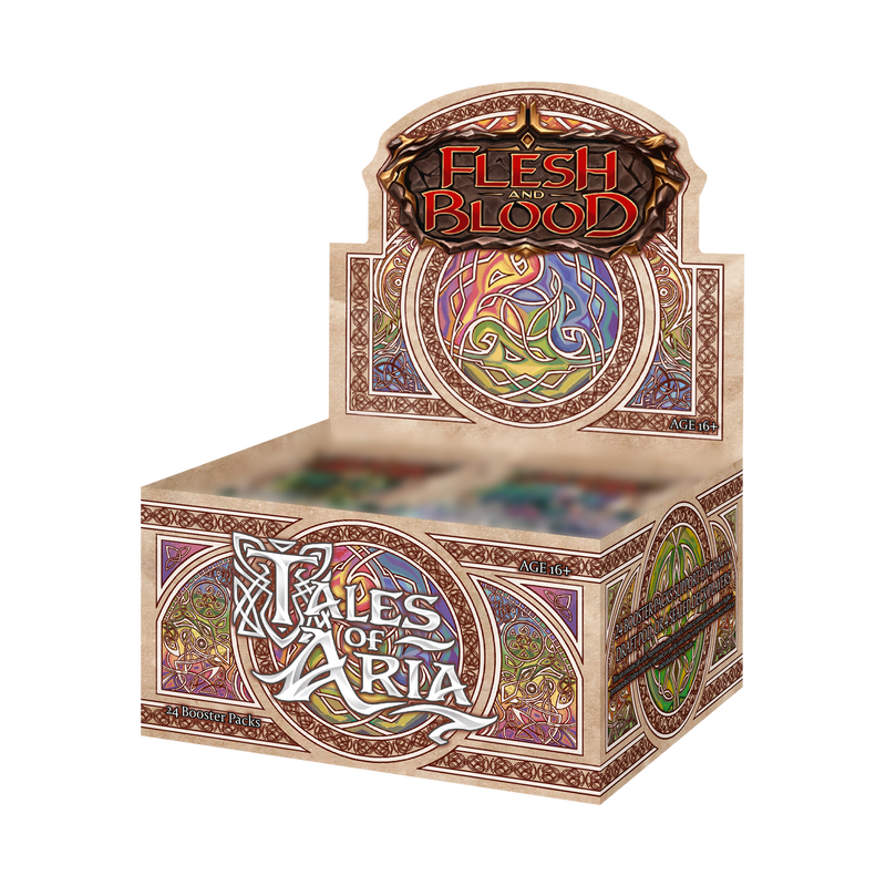 Flesh and Blood Tales of Aria 1st Edition Booster Box Flesh And Blood Sealed Legend Story Studios   