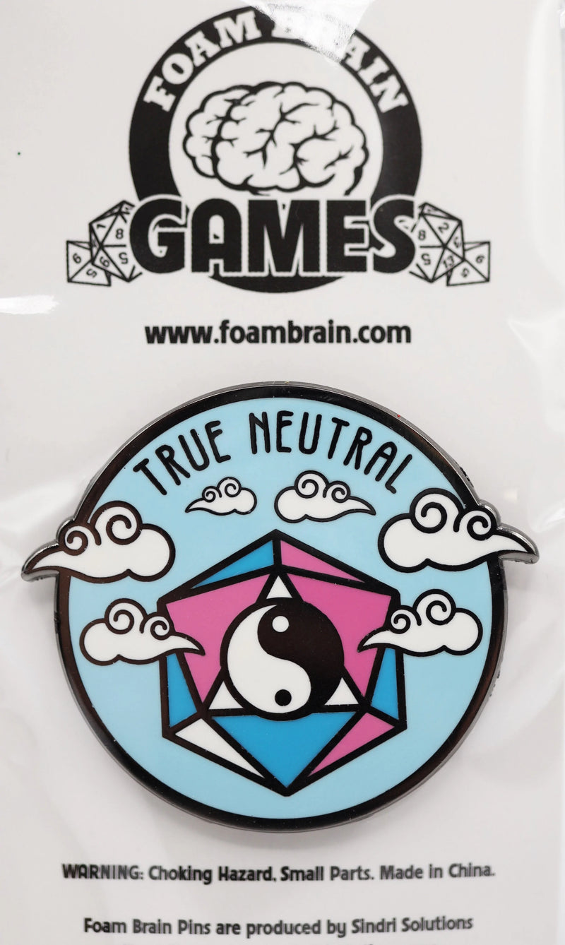 Transgender True Neutral Pride Flag Allignment Pin Stickers, Pins & Patches Foam Brain Games