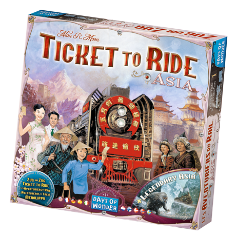 Ticket To Ride: Map Collection 1 - Asia Board Games Days of Wonder   