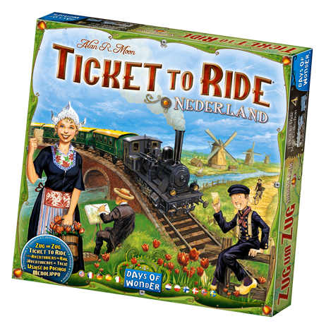 Ticket To Ride Map Collection 4 Nederland  Asmodee Board Games Taps Games Edmonton Alberta