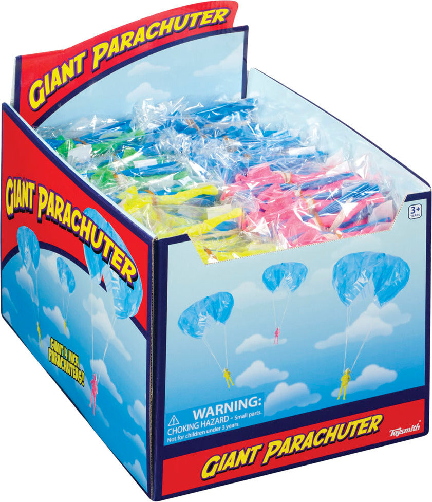 Toysmith: Giant Parachuter (Random Colour) Toys & Plushes Taps Games   