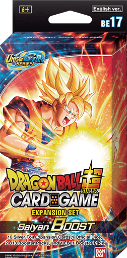Dragon Ball Super: Expansion Set 17 -  Saiyan Boost Dragon Ball Super Sealed Bandai   