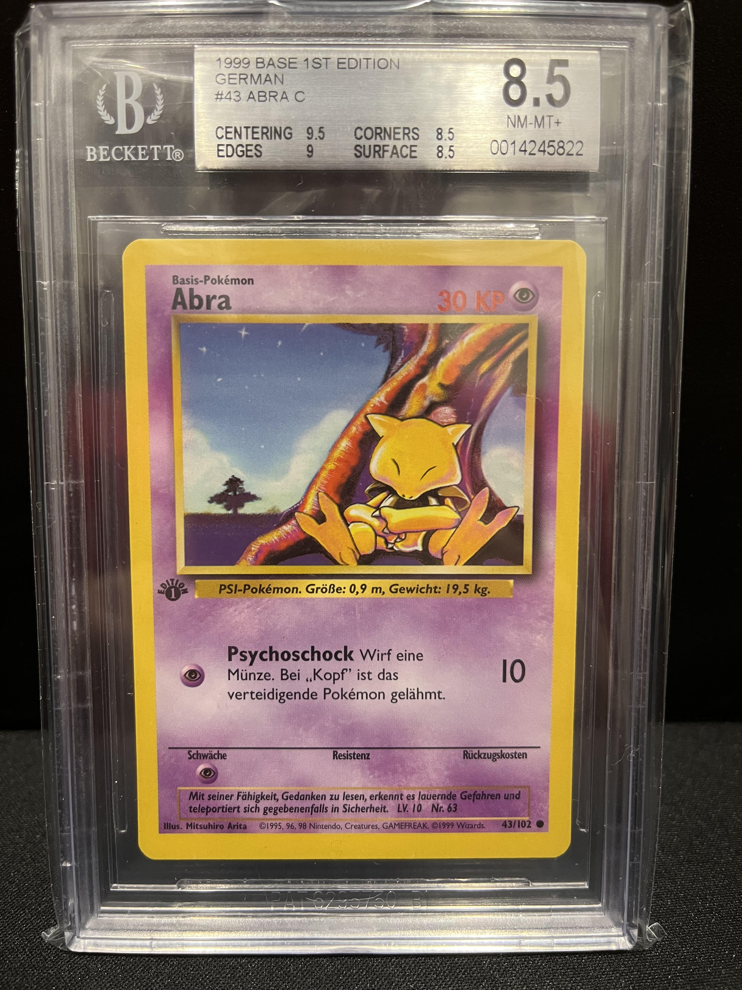 Store German 1st Edition Pokemon