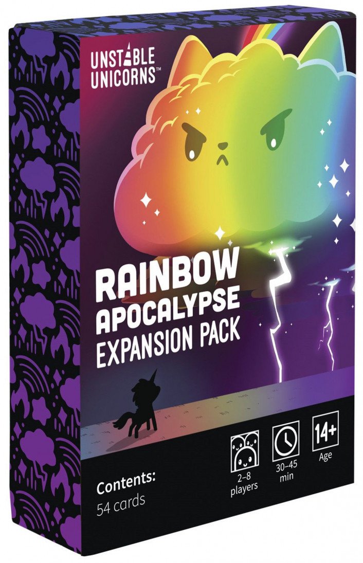 Unstable Unicorns Rainbow Apocalypse Expansion  Unstable Games Board Games Taps Games Edmonton Alberta