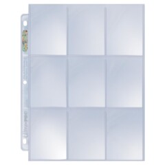 Ultra Pro: 9 Pocket Binder Page Binders & Pages Ultra Pro
