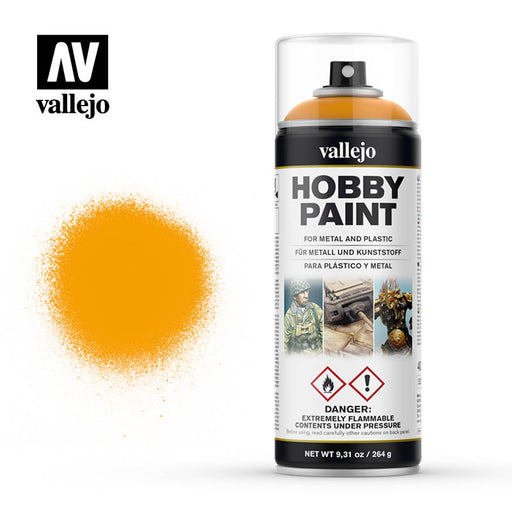 Vallejo: Aerosol 28018 Sun Yellow Primer Model Paints Vallejo
