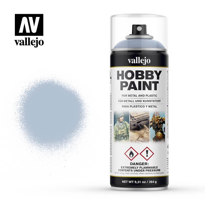 Vallejo: Aerosol 28020 Wolf Grey Primer Model Paints Vallejo