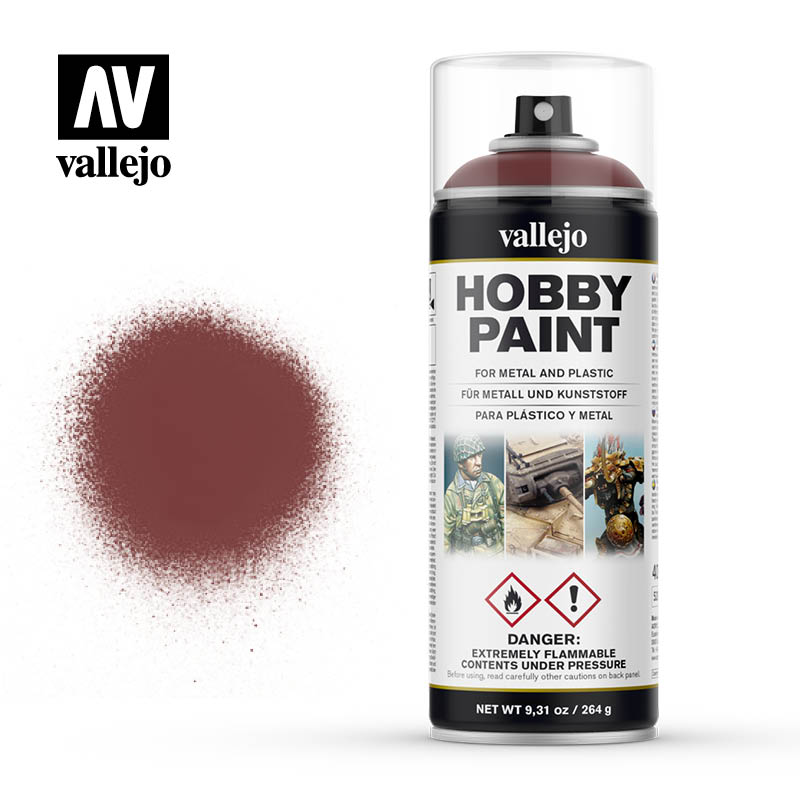 Vallejo: Aerosol 28029 Gory Red Primer Model Paints Vallejo