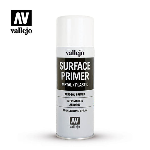 Vallejo Surface Primer: Grey 200ml (74601) – Gnomish Bazaar
