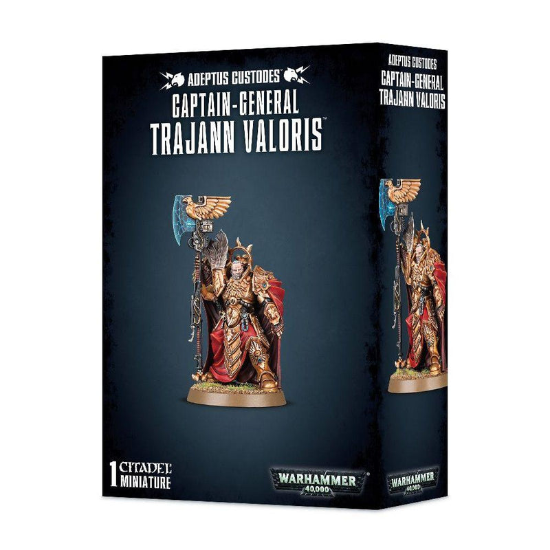 Adeptus Custodes: Captain-General Trajann Valoris Warhammer 40k Games Workshop   