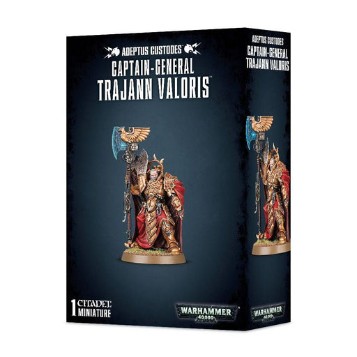 Adeptus Custodes: Captain-General Trajann Valoris Warhammer 40k Games Workshop   