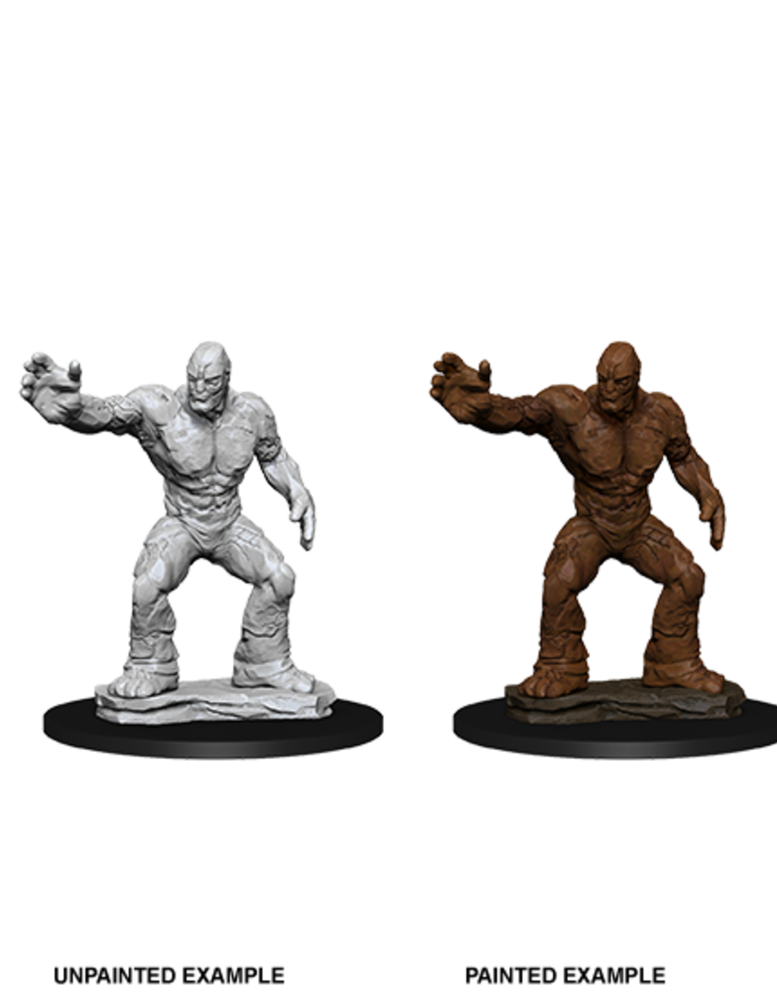 D&D Nolzur's Marvelous Miniatures: W10 Clay Golem Unpainted Miniatures WizKids