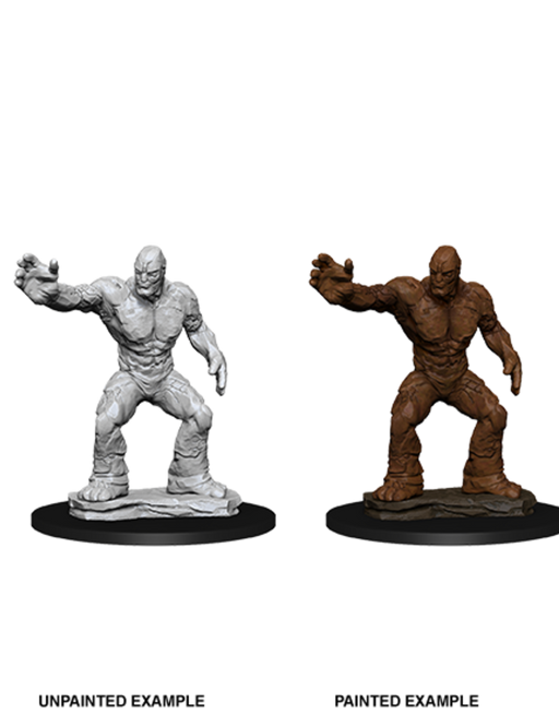 D&D Nolzur's Marvelous Miniatures: W10 Clay Golem Unpainted Miniatures WizKids
