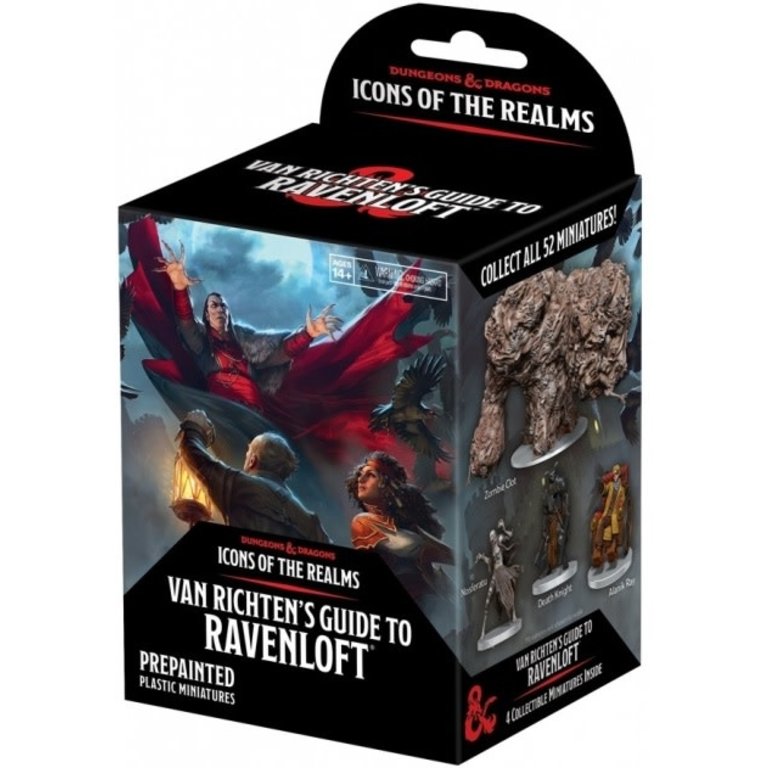 D&D Icons of the Realms: Van Richten's Guide to Ravenloft Booster Pack RPG Miniatures WizKids   
