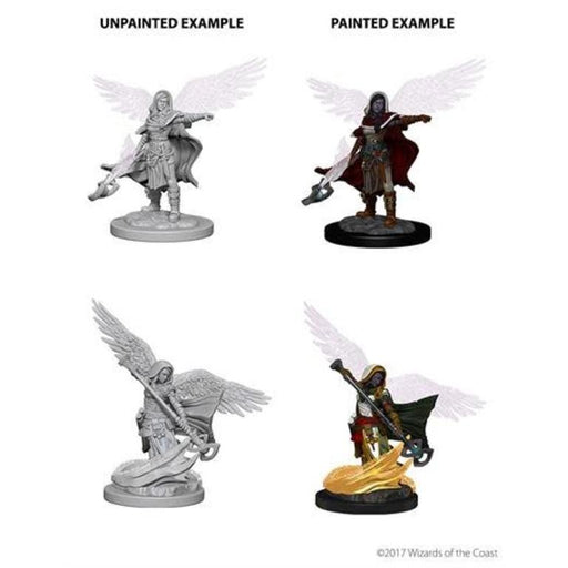 D&D Nolzur's Marvelous Miniatures: W4 Aasimar Fe Wizard Unpainted Miniatures WizKids