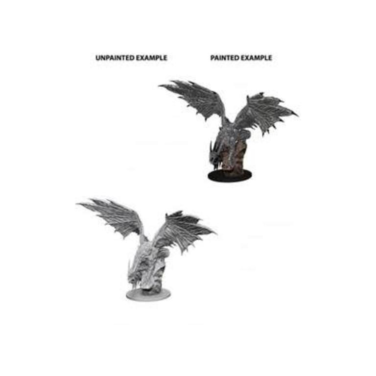Pathfinder Battles Miniatures: W4 Silver Dragon RPG Miniatures WizKids   
