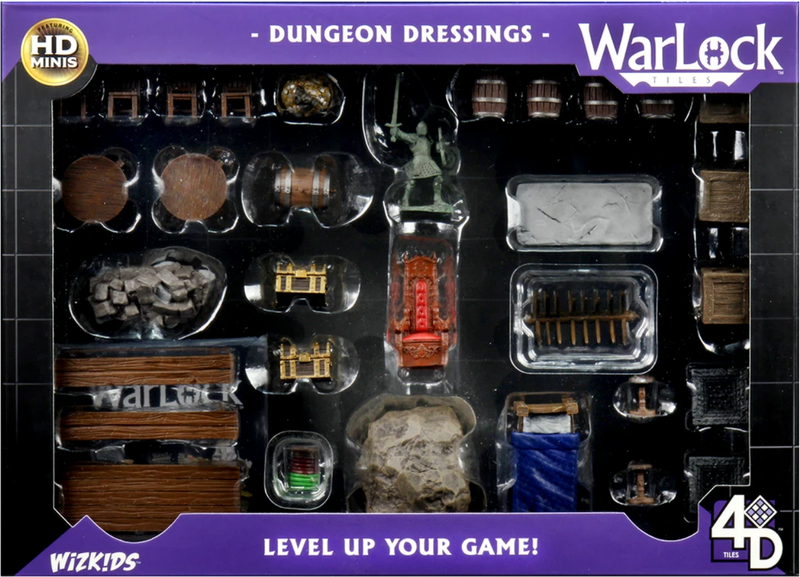 Dungeon Dressings  WizKids Warlock Tiles Taps Games Edmonton Alberta