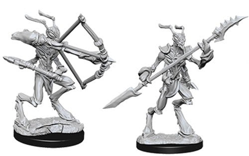 D&D Nolzur's Marvelous Miniatures: W5 Thri-Kreen Unpainted Miniatures WizKids