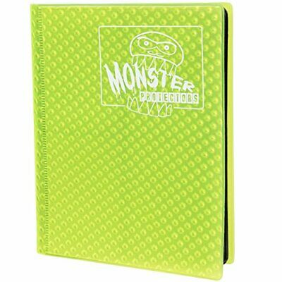 Monster Protectors: Holofoil 4-Pocket Binder Yellow Binders & Pages Monster Protectors