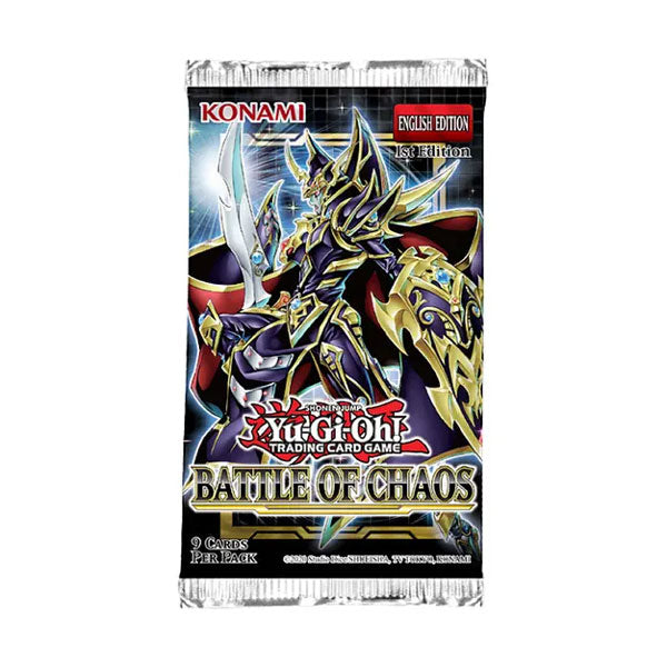 Yu-Gi-Oh! Battle of Chaos - Booster Pack (1st Edition) Yugioh Sealed Yu-Gi-Oh!   