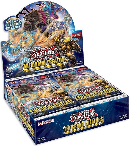 Yu-Gi-Oh! The Grand Creators Booster Box Yugioh Sealed Konami   